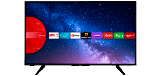JVC 43VU3100 reacondicionado precio. Reproduce todo tu contenido en streaming 4K Ultra HD