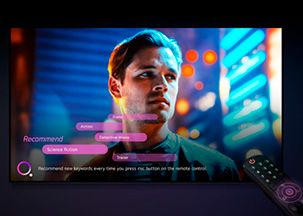 LG Smart TV QNED 75" 756RA precio. AI Concierge: tu recomendador de contenidos personal