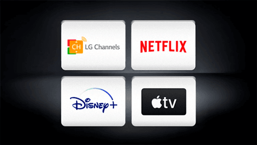 LG 43UP77006LB precio. Experiencia audiovisual envolvente con las Apps más demandadas