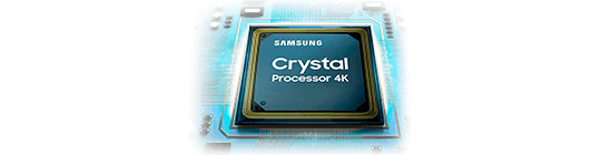 tv-samsung-55-tu8005-4k Procesador Crystal 4K potente calidad de imagen
