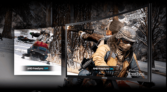 Samsung C24RG50 Monitor Gaming Acción perfecta