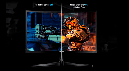 Samsung C24RG50 Monitor Gaming Sumérgete en la Curva