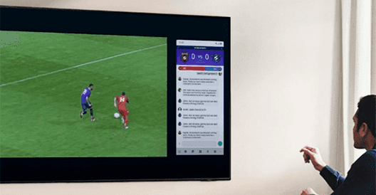 Samsung QE55Q65AAUXXC reacondicionado - Pantalla con MultiView Samsung QE55Q65AAUXXC reacondicionado Pantalla con MultiView