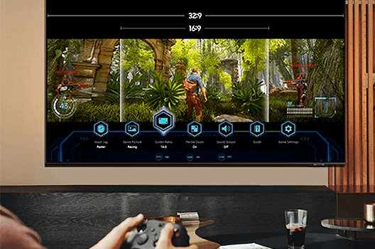 Samsung QE55Q65AAUXXC reacondicionado - Modo Juego Panorámico y barra de juego Samsung QE55Q65AAUXXC reacondicionado Modo Juego Panorámico y barra de juego