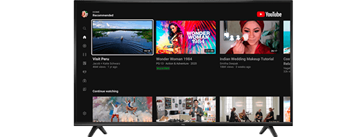 TCL 32S6200 Disfruta de YouTube en calidad HDR