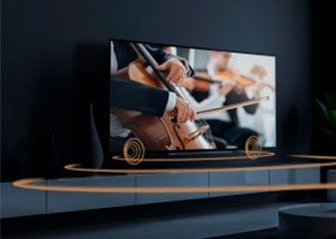 Smart TV Toshiba 50'' UV3363DG - Sonido Dolby Audio Smart TV Toshiba 50'' UV3363DG Sonido Dolby Audio