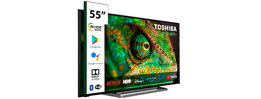 Toshiba 55UA3D63DG reacondicionado - Pantalla: imagen de la Vida Real Toshiba 55UA3D63DG reacondicionado Pantalla: imagen de la Vida Real