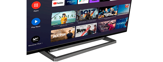 Toshiba 55UA3D63DG reacondicionado Diseño: la pieza central de tu salón