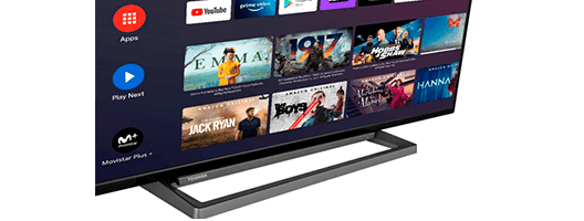 Toshiba 55UA3D63DG reacondicionado Diseño: la pieza central de tu salón