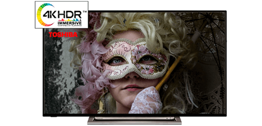 Smart TV Toshiba 50" UA3A63DG negro precio. Imagen de la vida real