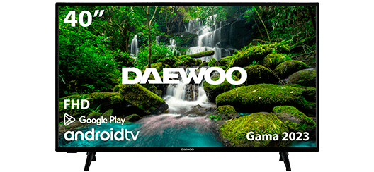 Daewoo 40DM54FA1 reacondicionado precio. Resolución FULL HD