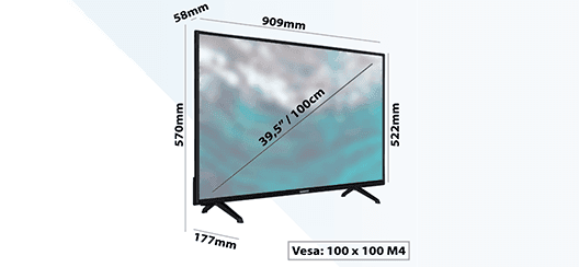 Daewoo 40DM54FA1 reacondicionado precio. Chromecast integrado