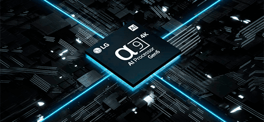 LG Smart TV OLED 55" C36LC Único procesador creado y programado para el perfecto rendimiento de OLED evo