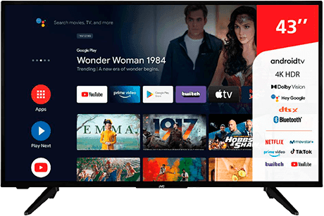 Smart TV JVC 43VA3200 43'' reacondicionado Smart TV JVC 43VA3200 43'' reacondicionado