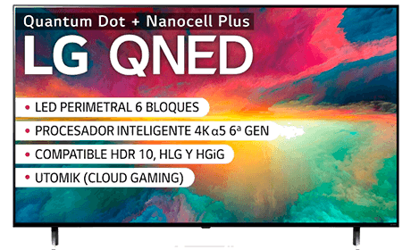 LG Smart TV 65" QNED 756RA