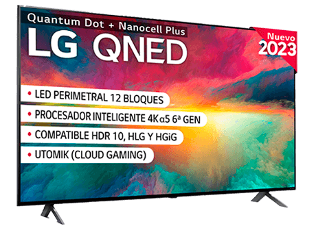 LG Smart TV 65" QNED 756RA