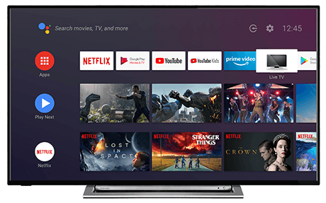 Smart TV Toshiba 58" UA3A63DG negro