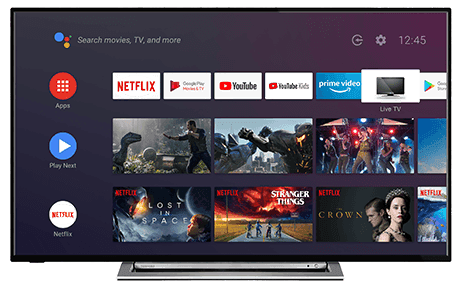 Smart TV Toshiba 50" UA3A63DG negro