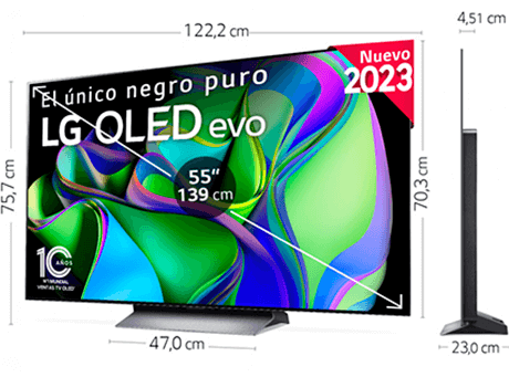 LG Smart TV OLED 55" C36LC