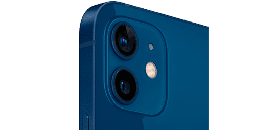 iPhone 12 mini 128 GB Azul precio. Sistema de cámaras dual
