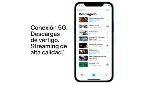 iPhone 12 64 GB precio. Hipervelocidad inalámbrica. Dile hola al 5G