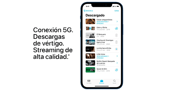 iPhone 12 128 GB reacondicionado Hipervelocidad inalámbrica. Dile hola al 5G