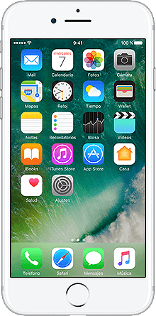 iPhone 7 128 GB Seminuevo Plata