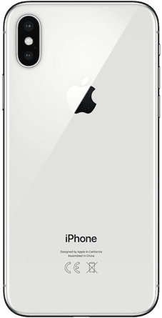 iPhone X Seminuevo 256 GB Plata