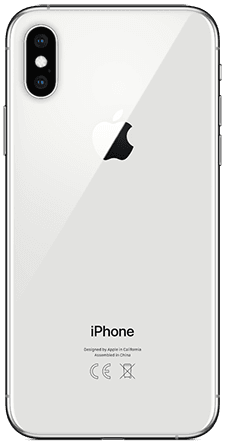 iPhone XS plata 64 GB seminuevo