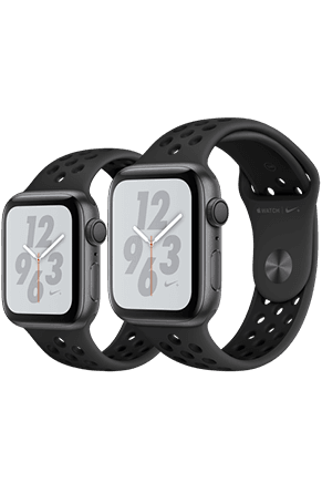 Apple Watch Series 4 Nike + 40mm Caja gris espacial / Correa negra