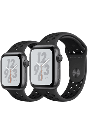 Apple Watch Series 4 Nike + 40mm Caja gris espacial / Correa negra Apple Watch Series 4 Nike + 40mm Caja gris espacial / Correa negra