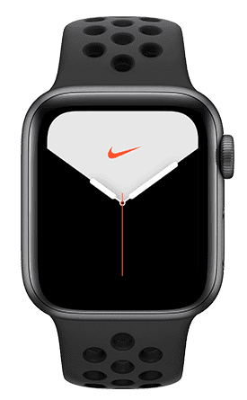 Apple Watch Nike Series 5 40mm Caja gris espacial / Correa negra Apple Watch Nike Series 5 40mm Caja gris espacial / Correa negra