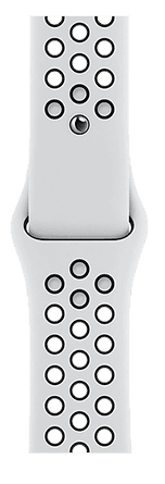 Apple Watch Nike SE 40mm Caja plata / Correa plateada