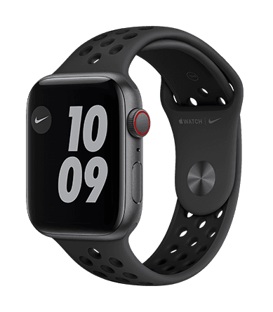 Apple Watch Nike SE 44mm Caja space grey / Correa negra Apple Watch Nike SE 44mm Caja space grey / Correa negra