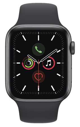 Apple Watch SE (2021) GPS + Cellular 44 mm Caja gris espacial / Correa deportiva medianoche