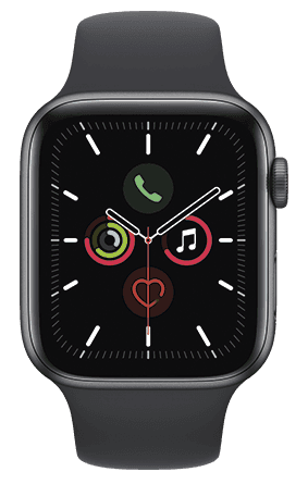 Apple Watch SE (2021) GPS + Cellular 44 mm Caja gris espacial / Correa deportiva medianoche