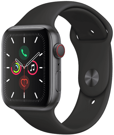 Apple Watch Series 5 (GPS + Cellular, 44mm) Apple Watch Series 5 (GPS + Cellular, 44mm)
