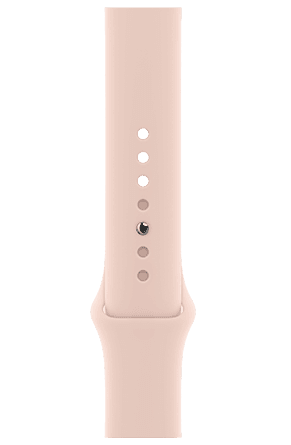 Apple Watch Series 6 40mm Caja oro / Correa deportiva rosa