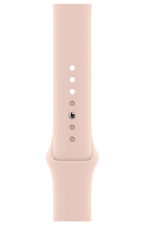 Apple Watch Series 6 40mm Caja oro / Correa deportiva rosa