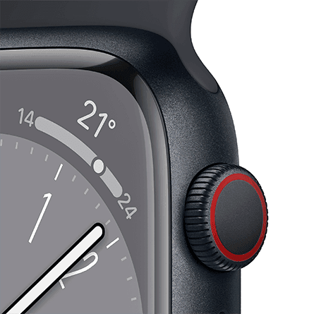 Apple Watch Series 8 (GPS + Cellular, 45mm)