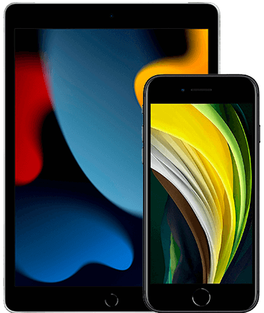 iPhone SE (2020) + iPad 10.2 (2021) wifi iPhone SE (2020) + iPad 10.2 (2021) wifi