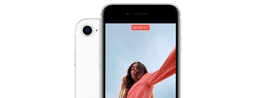 iPhone SE Blanco 64 GB - Vídeo de alta, alta, alta, alta definición iPhone SE: vídeo 4k para una mayor definición Vídeo de alta, alta, alta, alta definición