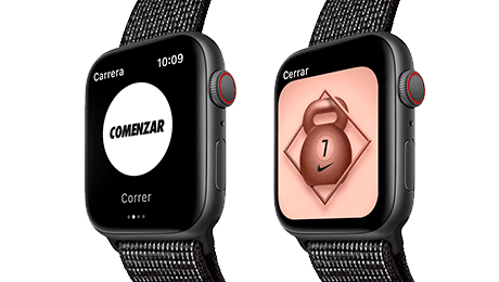 Apple Watch Series 4 Nike + 40mm Caja gris espacial / Correa negra Conecta con el deporte usando tan solo el reloj