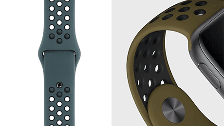 Apple Watch Series 4 Nike + 40mm Caja gris espacial / Correa negra Correa Nike Sport