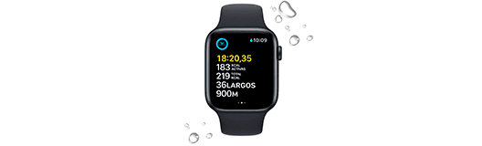 Apple Watch SE (2022) (GPS + Cellular, 44mm) - Preparado para la piscina Apple Watch SE (2022) (GPS + Cellular, 44mm) Preparado para la piscina