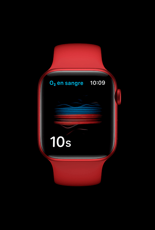 Apple Watch Series 6 40mm Caja gris / Correa deportiva negra - El futuro de la salud está en tu muñeca. Apple Watch Series 6 40mm Caja gris / Correa deportiva negra El futuro de la salud está en tu muñeca.