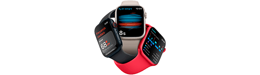 Apple Watch Series 8 (GPS + Cellular, 41mm) Medición de oxígeno en sangre