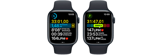 Apple Watch Series 8 (GPS + Cellular, 41mm) - App Entreno mejorada Apple Watch Series 8 (GPS + Cellular, 41mm) App Entreno mejorada