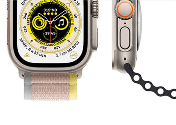 Apple Watch Ultra (GPS + Cellular, 49mm) reacondicionado - Resistencia Apple Watch Ultra (GPS + Cellular, 49mm) reacondicionado Resistencia