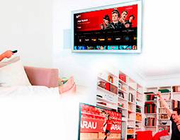 Descodificador UHD Ver Movistar Plus+ en dos televisiones